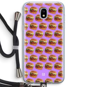 CaseCompany Giants: Samsung Galaxy J5 (2017) Transparant Hoesje met koord
