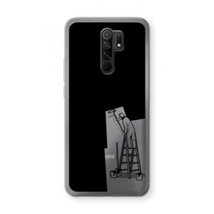 CaseCompany Musketon Painter: Xiaomi Redmi 9 Transparant Hoesje
