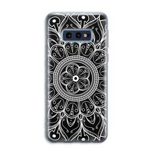 CaseCompany Roses Are Red: Samsung Galaxy S10e Transparant Hoesje