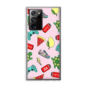 CaseCompany Things Jamie Loves: Samsung Galaxy Note 20 Ultra / Note 20 Ultra 5G Transparant Hoesje