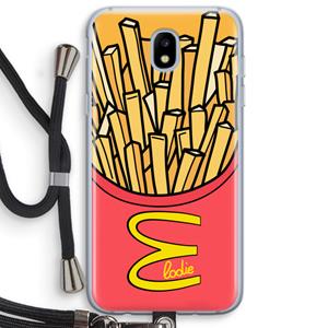 CaseCompany McElodie: Samsung Galaxy J5 (2017) Transparant Hoesje met koord
