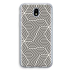 CaseCompany Magic pattern: Samsung Galaxy J5 (2017) Transparant Hoesje
