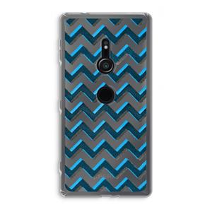 CaseCompany Onderbroken lijn: Sony Xperia XZ2 Transparant Hoesje