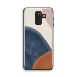 CaseCompany Geo #1: Samsung Galaxy J8 (2018) Transparant Hoesje