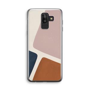 CaseCompany Geo #2: Samsung Galaxy J8 (2018) Transparant Hoesje