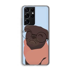 CaseCompany Ludo: Samsung Galaxy S21 Ultra Transparant Hoesje