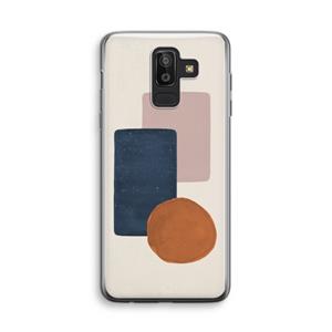 CaseCompany Geo #3: Samsung Galaxy J8 (2018) Transparant Hoesje