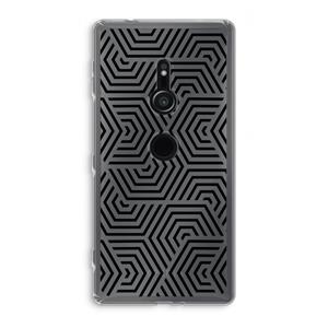 CaseCompany Magic pattern: Sony Xperia XZ2 Transparant Hoesje