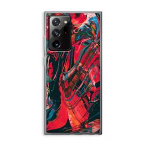 CaseCompany Endless Descent: Samsung Galaxy Note 20 Ultra / Note 20 Ultra 5G Transparant Hoesje