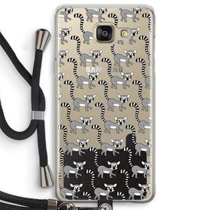 CaseCompany Makis: Samsung Galaxy A5 (2016) Transparant Hoesje met koord