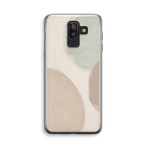 CaseCompany Geo #8: Samsung Galaxy J8 (2018) Transparant Hoesje