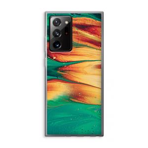 CaseCompany Green Inferno: Samsung Galaxy Note 20 Ultra / Note 20 Ultra 5G Transparant Hoesje