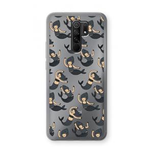 CaseCompany Zeemeermin: Xiaomi Redmi 9 Transparant Hoesje