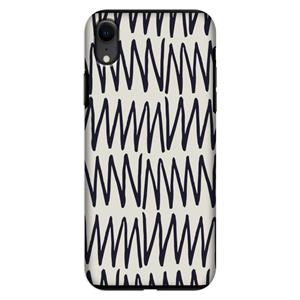 CaseCompany Marrakech Zigzag: iPhone XR Tough Case