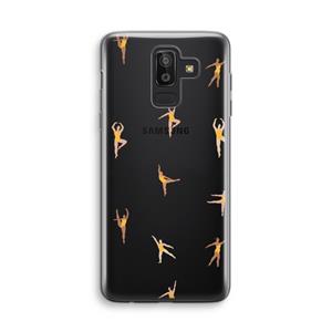 CaseCompany Dans #2: Samsung Galaxy J8 (2018) Transparant Hoesje