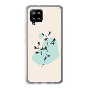 CaseCompany Love your petals: Samsung Galaxy A42 5G Transparant Hoesje