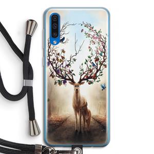 CaseCompany Seasons Change: Samsung Galaxy A50 Transparant Hoesje met koord