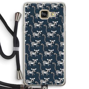 CaseCompany Makis: Samsung Galaxy A5 (2016) Transparant Hoesje met koord