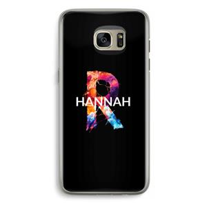 CaseCompany Abstract Spectrum: Samsung Galaxy S7 Edge Transparant Hoesje