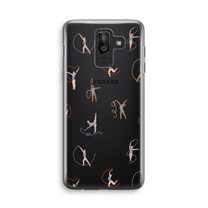 CaseCompany Dancing #3: Samsung Galaxy J8 (2018) Transparant Hoesje