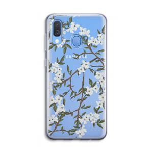 CaseCompany Blossoming spring: Samsung Galaxy A40 Transparant Hoesje