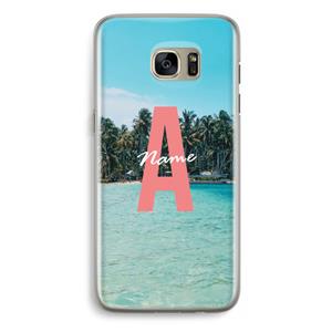CaseCompany Pacific Dream: Samsung Galaxy S7 Edge Transparant Hoesje