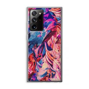 CaseCompany Pink Orchard: Samsung Galaxy Note 20 Ultra / Note 20 Ultra 5G Transparant Hoesje