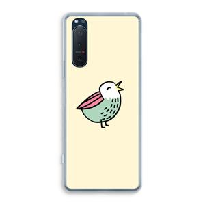 CaseCompany Birdy: Sony Xperia 5 II Transparant Hoesje
