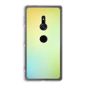 CaseCompany Minty mist pastel: Sony Xperia XZ2 Transparant Hoesje