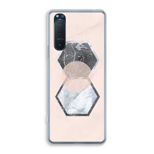 CaseCompany Creatieve toets: Sony Xperia 5 II Transparant Hoesje