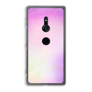 CaseCompany Flow mist pastel: Sony Xperia XZ2 Transparant Hoesje