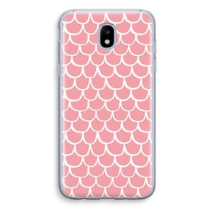 CaseCompany Dakpannetjes: Samsung Galaxy J5 (2017) Transparant Hoesje