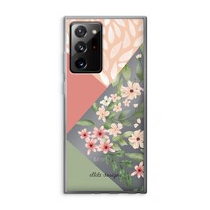 CaseCompany Sweet heaven geometrics: Samsung Galaxy Note 20 Ultra / Note 20 Ultra 5G Transparant Hoesje