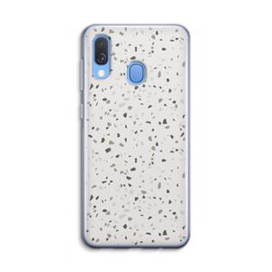 CaseCompany Terrazzo N°14: Samsung Galaxy A40 Transparant Hoesje
