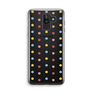 CaseCompany Bollen: Samsung Galaxy J8 (2018) Transparant Hoesje