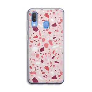 CaseCompany Terrazzo N°15: Samsung Galaxy A40 Transparant Hoesje