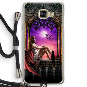 CaseCompany Kinderen van de nacht: Samsung Galaxy A5 (2016) Transparant Hoesje met koord