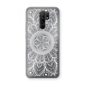 CaseCompany Roses Are Red: Xiaomi Redmi 9 Transparant Hoesje