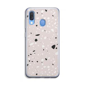 CaseCompany Terrazzo N°20: Samsung Galaxy A40 Transparant Hoesje