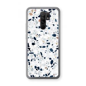 CaseCompany Terrazzo N°1: Xiaomi Redmi 9 Transparant Hoesje