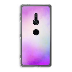 CaseCompany Clouds pastel: Sony Xperia XZ2 Transparant Hoesje