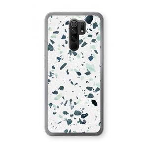 CaseCompany Terrazzo N°2: Xiaomi Redmi 9 Transparant Hoesje