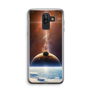 CaseCompany Omicron 2019: Samsung Galaxy J8 (2018) Transparant Hoesje