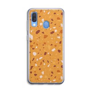 CaseCompany Terrazzo N°24: Samsung Galaxy A40 Transparant Hoesje