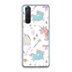 CaseCompany Fantasiewereld: Sony Xperia 5 II Transparant Hoesje