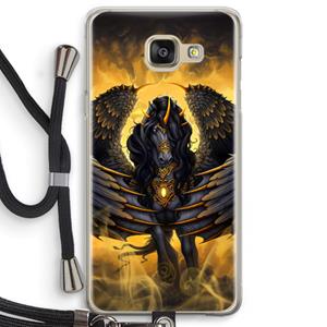 CaseCompany Pegasus: Samsung Galaxy A5 (2016) Transparant Hoesje met koord