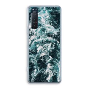 CaseCompany Zee golf: Sony Xperia 5 II Transparant Hoesje