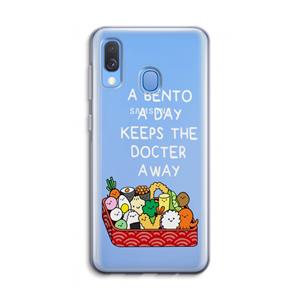 CaseCompany Bento a day: Samsung Galaxy A40 Transparant Hoesje