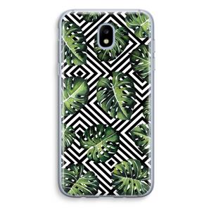 CaseCompany Geometrische jungle: Samsung Galaxy J5 (2017) Transparant Hoesje