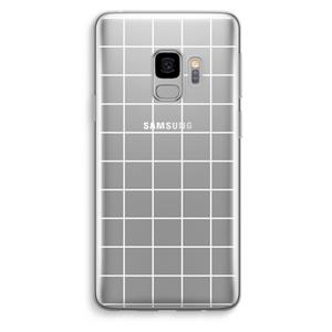 CaseCompany Rooster 2: Samsung Galaxy S9 Transparant Hoesje